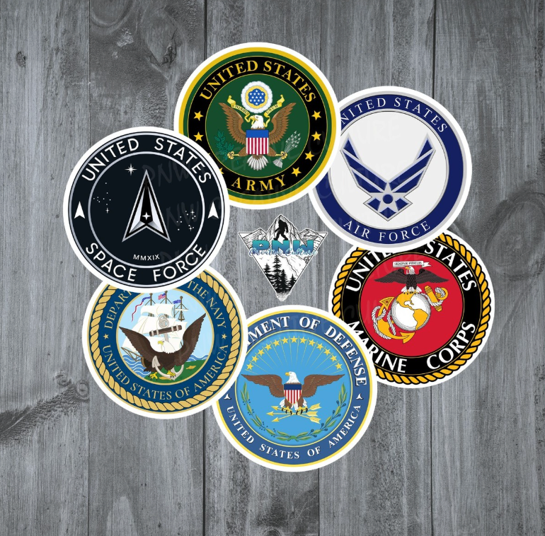 Military Stickers
